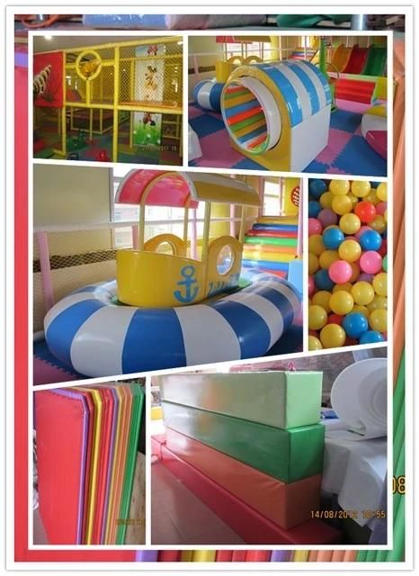 Multifunction Colorful Soft Playground Tube Slide (Ty-100408)