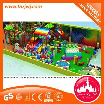 Rainbow Theme Indoor Kids Playground Labyrinth for Amusement Park