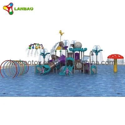 New Popular Water Amusement Park Tube Plastic Slide Outdoor Playground