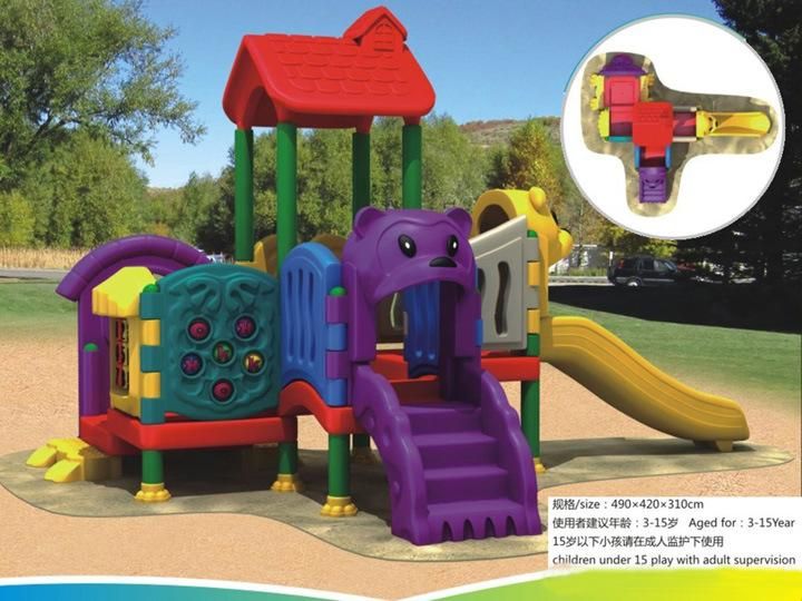 High Quality Outdoor Plastic Amusement Park Equipment for Kids