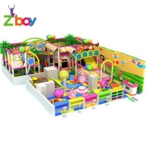 Custom Size Kids Games Indoor Playground Equipment with Ball Pool