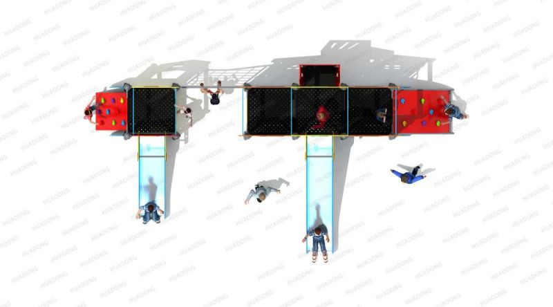 PE Plate Series Kids Slide Outdoor Playground