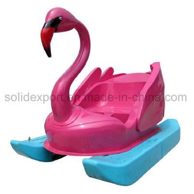 Hot Sale 2-4 Person Original Manufacturer Fiberglass Water Pedalo Swan Pedal Boats