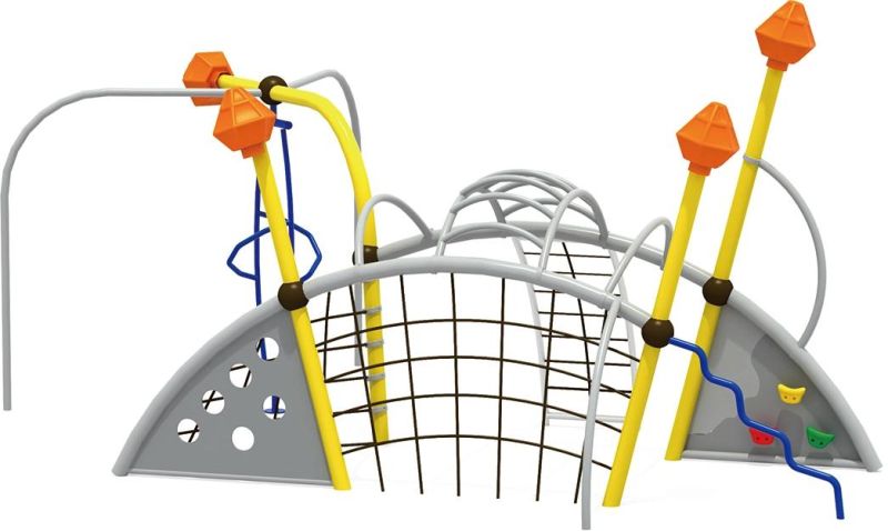 Large Parallel Rope Network Series Climbing Frame for Toddler Games
