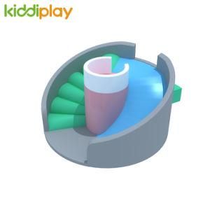 Family Entertainment Center Good Quality Indoor Soft Playground Snail Slide Toddler Play for Home and Kindergarten