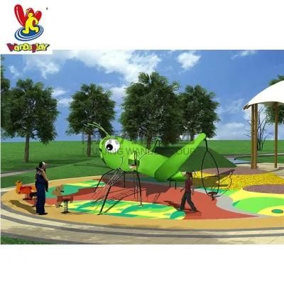 Amusement Park Plastic Kids Toy Slide Outdoor Playground Equipment