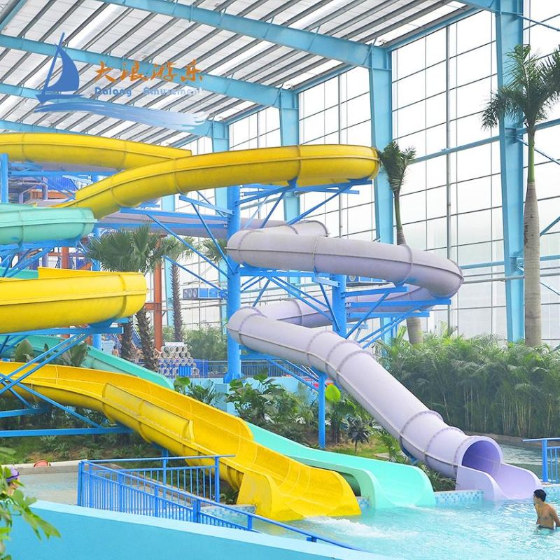 Swimming Pool Slide, Water Amusement Slide (DL-2011)