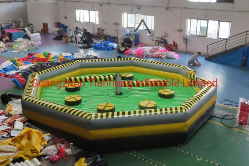 8m Eliminator Inflatable Wipe out Meltdown Game for 8 People