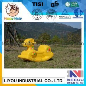Kid Plastic Animal Rider Rocking Horse Indoor Playground of Ce Tisi Certificate