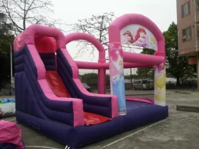 2019 New Kids Inflatable Princess Bouncer and Slide Comobo