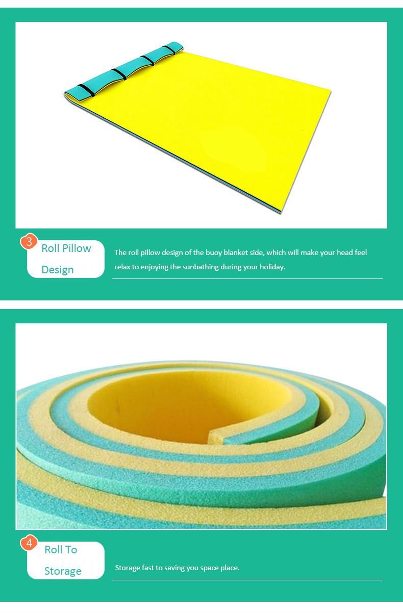 Floating Water Mat Pad Blankets Water Cooler Pad for Boats, Lakes, Rivers