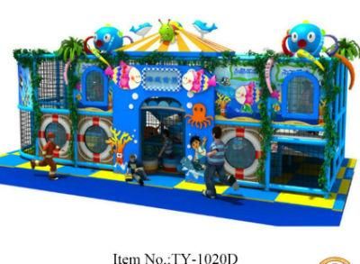 LLDPE+Galvanized Steel Durable Indoor Playground (TY-1020E)