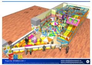 Plenty Candy Themed Indoor Playground Equipment