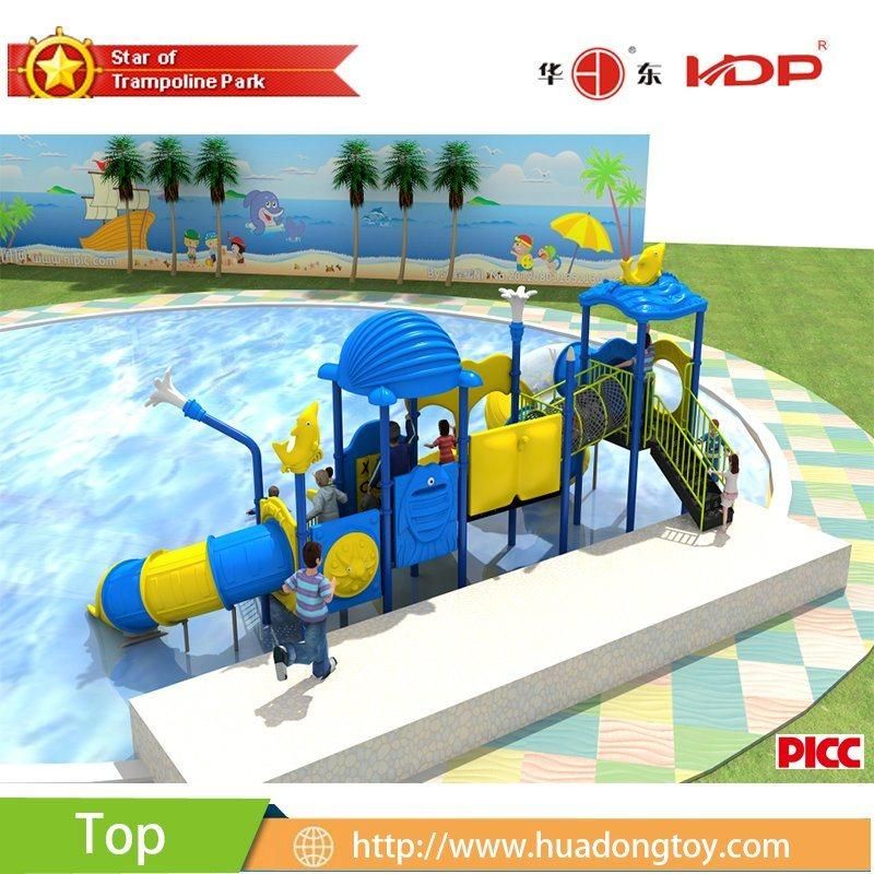 Water Slide Hot New Products Amusement Park Plastic Outdoor Playground