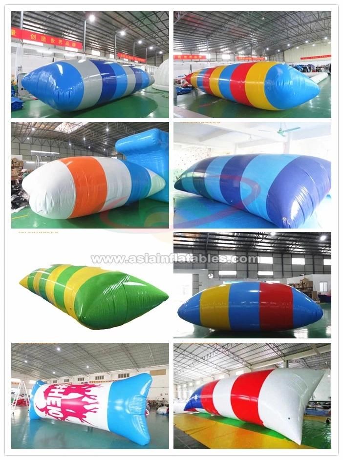 Inflatable Water Game Jump Water Blob for Water Park Inflatable Jumping Pillow