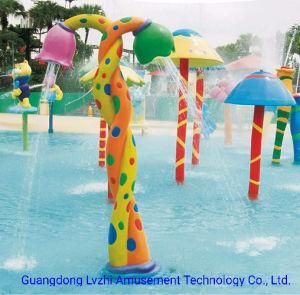 Aqua Play Equipment Flower Water Spray for Water Park