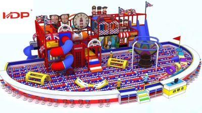 New Arrival School Furniture Indoor Slides Playground with Big Ball Pool