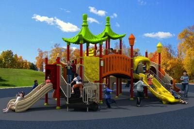 Fable Serie Outdoor Kids Slide Playground Park Amusement Equipment