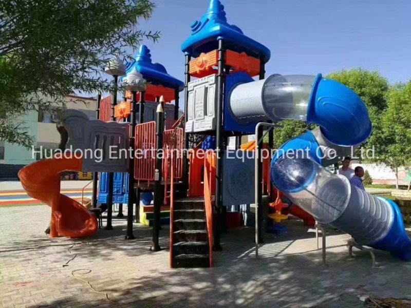 Fast Delivery Playground, Kids Outdoor Playground Children′s Park Anti-Fading Anti-Aging with ISO/ASTM/TUV Certificates