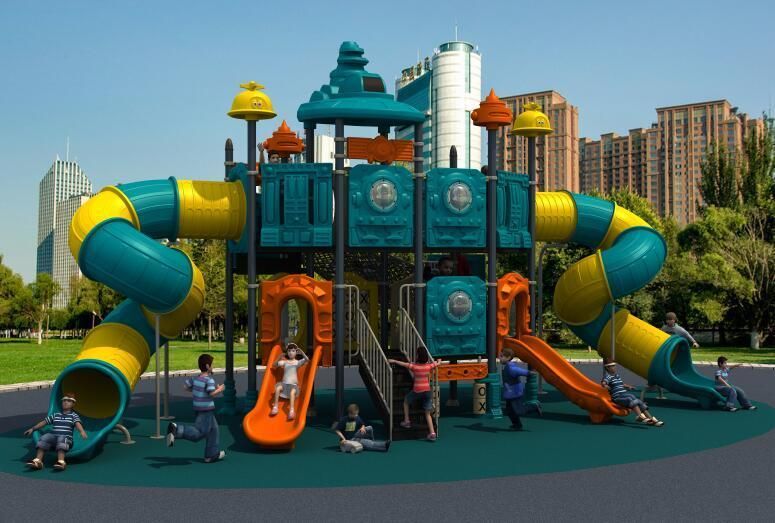 Children Slide Amusemen Equipment Outdoor Playground