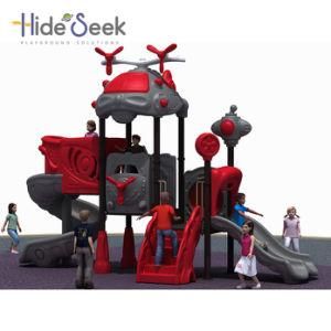 Hot Sale Outdoor Plastic Slide Playground Equipment (HS02601)