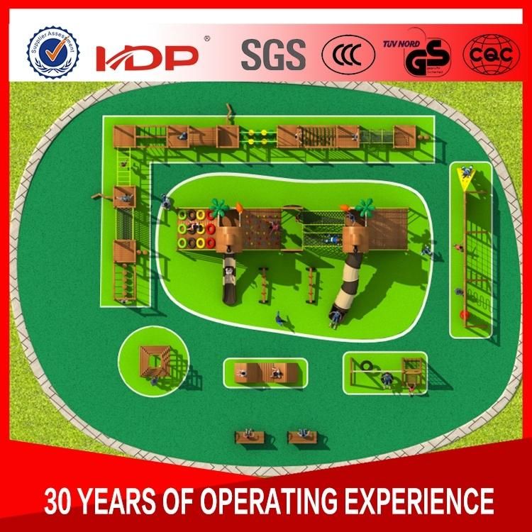OEM Cheap Outdoor Wooden Playground