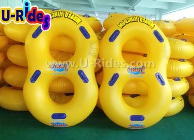 42&quot;strong double outside seam 2 person Inflatable Swimming Tube for Water Park