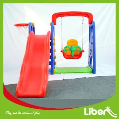 Indoor Plastic Slide and Swing