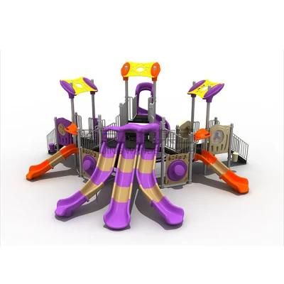 Outdoor Plastic Toys Slide Outdoor Playground Sport Amusement Park