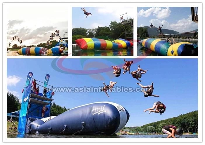 Inflatable Water Game Jump Water Blob for Water Park Inflatable Jumping Pillow