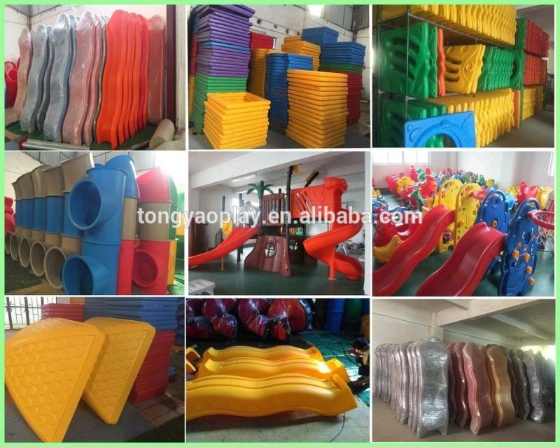 Modern Outdoor Playground Plastic Slide for Children (TY-40881)