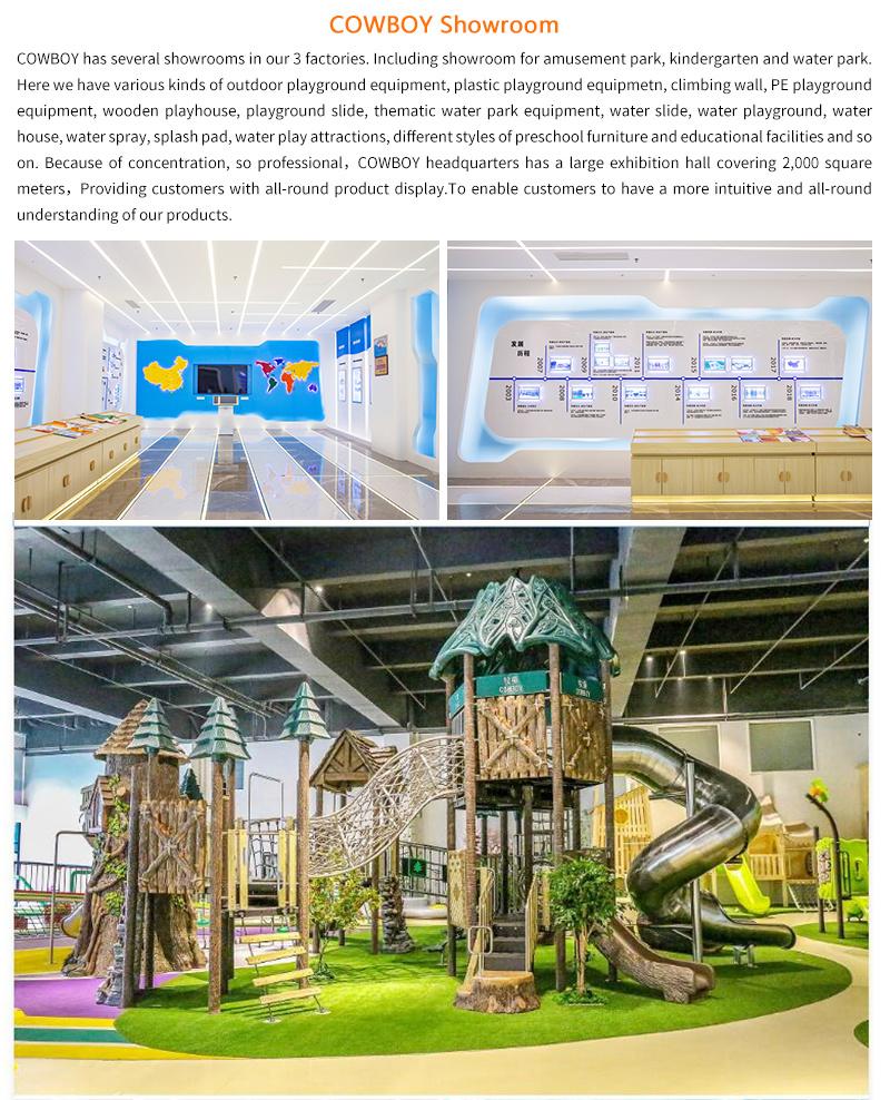 Jungle Theme China Professional Manufacturer Outdoor Playground with GS, En1176 Certificate