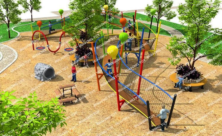 Outdoor Rope Series Amusement Park Playground for 3-12 Age Children