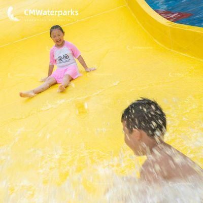 Factory Direct Sales Water Park Equipment Fiberglass Mini Water Slide Kids Slide for Outdoor