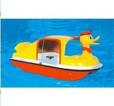 Hot Sell Outdoor Water Park Fiber Glass Water Slide Feet Step Boat (JS5005)
