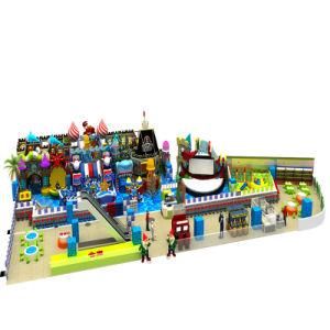 Sea Theme Pirate Ship Indoor Playground Amusement Park Equipment