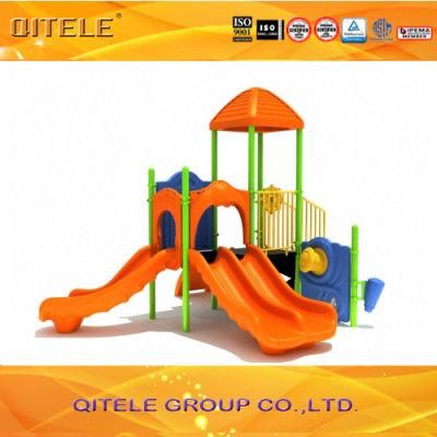 2016 3.5&prime;&prime;series Outdoor Playground Equipment with Double Slide