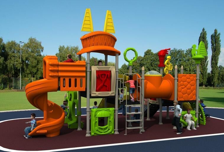 Outdoor Playground Children Slide Amusement Park Equipment