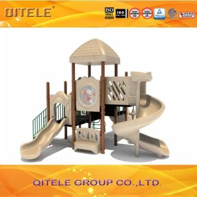 2016 Hot Sale Outdoor Playground Equipment with Spiral Slide