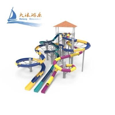 Funny Indoor Playground Commercial Grade Water Kids Adults Swimming Pool Slide Wholesale Price