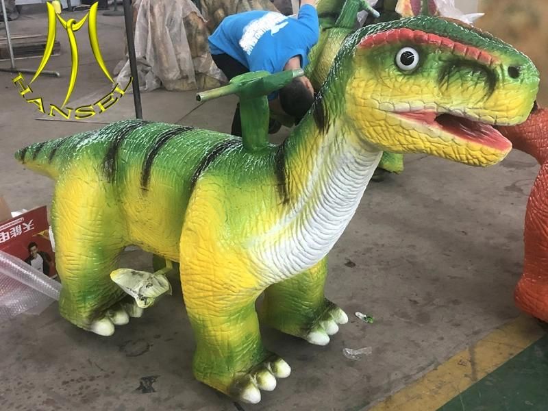 Hansel Electric Walking Dinosaur Ride Dinosaur Scooters for Shopping Mall