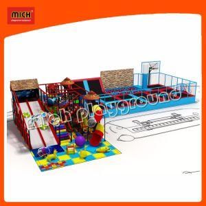 Child Fence Indoor Kids Playground with Trampoline Park