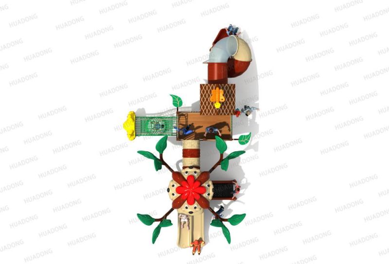 Wood Series Hot Sale Outdoor slide Children Playground Equipment