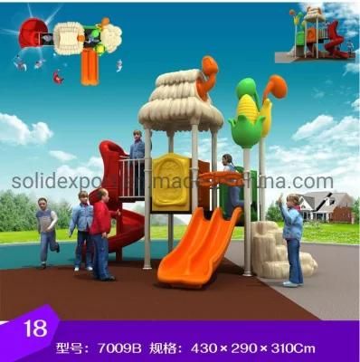 China High Quality Plastic Kids Outdoor Playground Equipment Slide