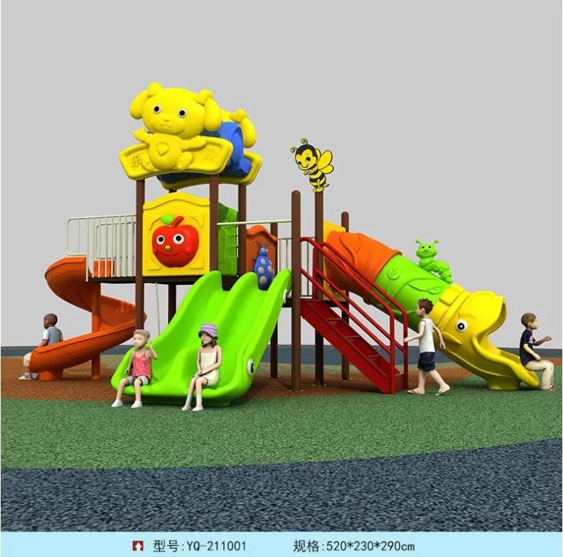 Children′s Slides Outdoor Large Toy Kindergarten Slides Plastic Play Equipment Combination