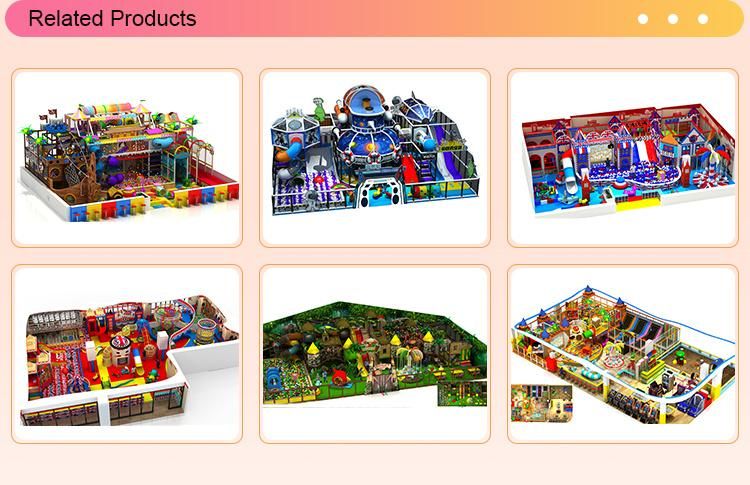 High Quality and New Design Plastic Indoor Playground (TY-40242)