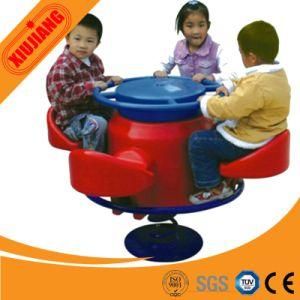 Kids Play 4-Seats Plastic Outdoor Rocking Horse for Children