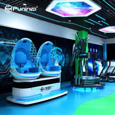 Two Seats 9d Virtual Reality Motion Cinema Simulator