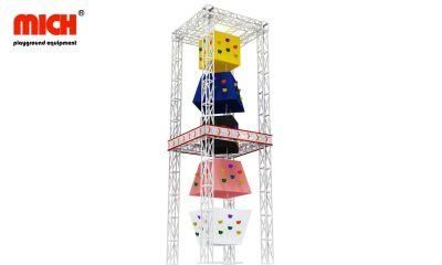 Mich Unique Independence Climbing Wall Structure for Kids and Adults