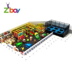 Large Combination Indoor Children Soft Play Amusement Park Equipment